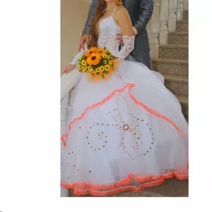 Продам свадебное платье размер 42-46,  160